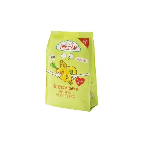 Precelki kukurydziane marchewkowe 25 g BIO Fruchtbar cena 5,45zł