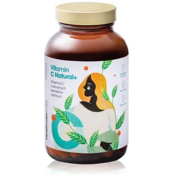 Health Labs Vitamin C natural+ 120 kapsułek  cena 129,00zł