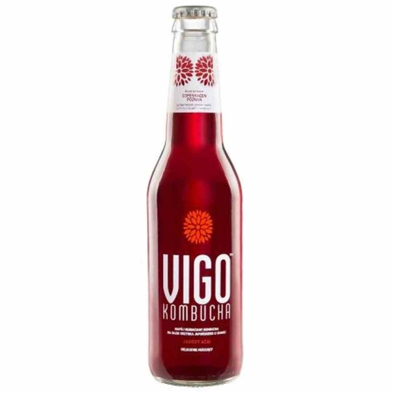 Kombucha acai 330 ml Vigo cena 6,29zł
