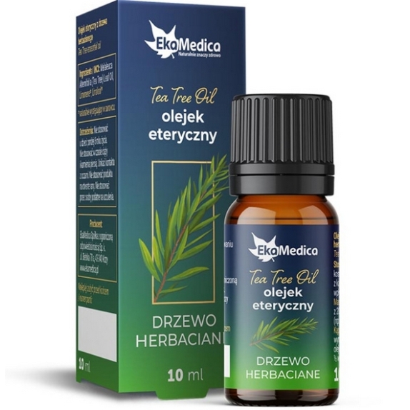 EkaMedica Olejek eteryczny z drzewa herbacianego 10 ml cena 4,02$