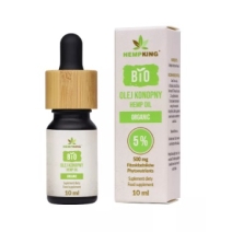 HempKing Olej konopny 5% BIO 10ml 