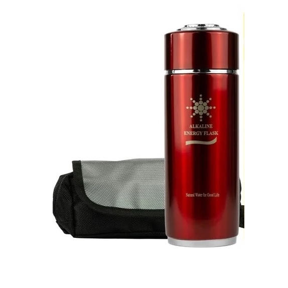 Jonizator wody Water Flask czerwony + Vedemecum i Etui cena 199,00zł