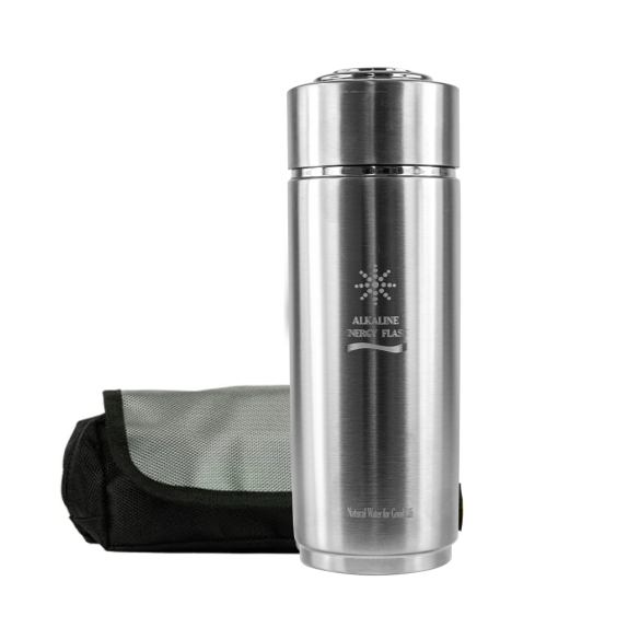 Jonizator wody Water Flask srebrny + Vedemecum i Etui cena €45,07