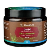 DMSO 90% CZDA w Żelu Aloesowym Aloe Vera Gel 500 ml ChemWorld