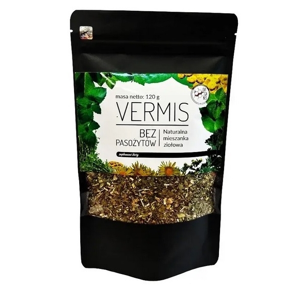 Organis VERMIS naturalna mieszanka ziołowa 120 g  cena 47,90zł