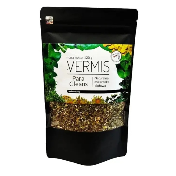 Organis VERMIS ParaCleans naturalna mieszanka ziołowa 120 g  cena 47,90zł