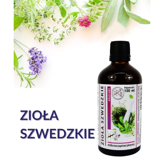 Organis Zioła szwedzkie ekstrakt - koncentrat 100 ml  cena €24,69