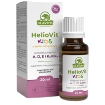 Slavito HelioVit Kids Witamina ADEK cytrynowy smak Dr Czerniak 20 ml