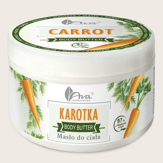 Ava Body Butter karotka masło do ciała 250g cena 27,59zł
