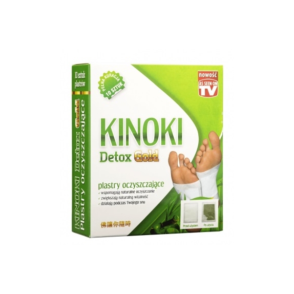 Kinoki Detox plastry 10 sztuk Aura Herbals cena €3,25