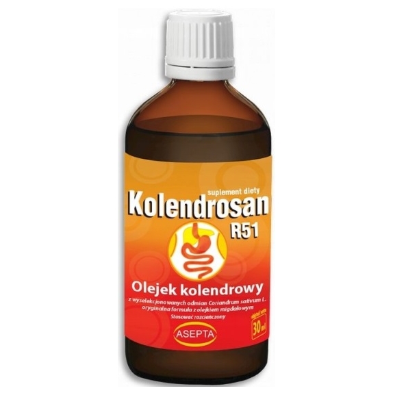 Kolendrosan R51 olejek kolendrowy krople 30ml Asepta cena €15,62