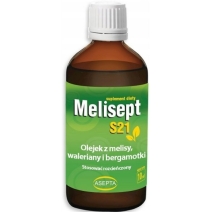 Melisept S21 (olejek z melisy, waleriany i bergamotki) krople 10ml Asepta