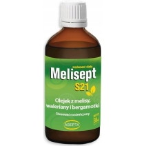 Melisept S21 (olejek z melisy, waleriany i bergamotki) krople 30ml Asepta