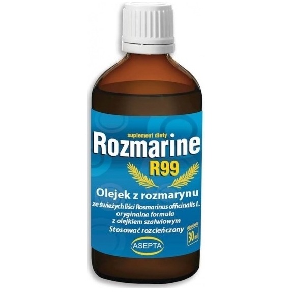 Asepta Rozmarine R99 olejek z rozmarynu 30ml PROMOCJA! cena 12,26$