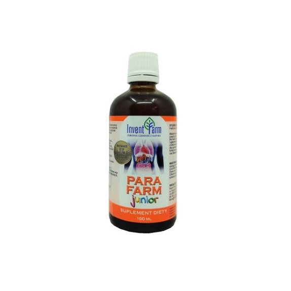 Para Farm JUNIOR układ pokarmowy i odpornościowy płyn 100 ml Invent Farm cena €10,30