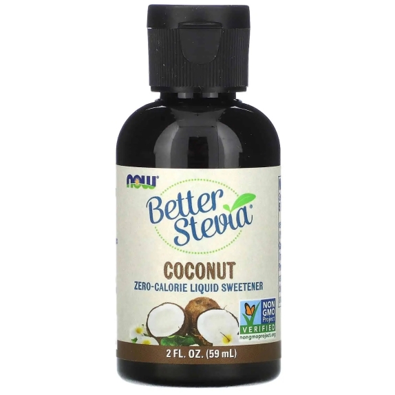 Now Better Stevia Kokos 59 ml cena 41,99zł