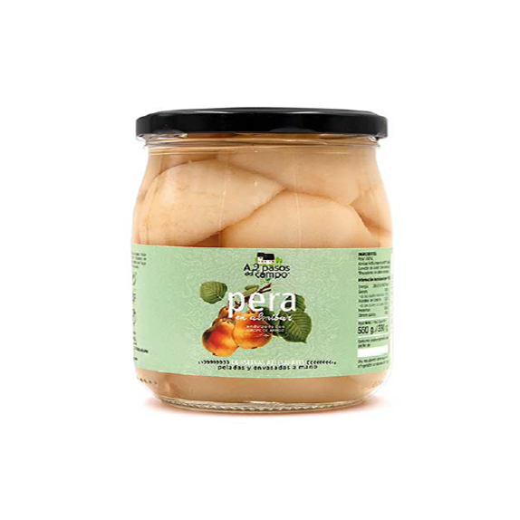 Gruszki w syropie ryżowym bezglutenowe BIO 550g (330g) A2 Pasos Del Campo cena 13,65zł