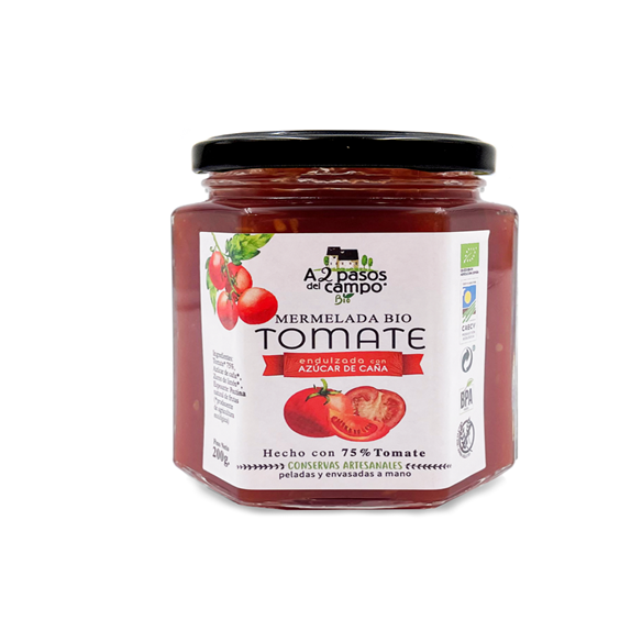 Dżem pomidorowy bezglutenowy BIO 200 g A2 Pasos Del Campo cena €2,83