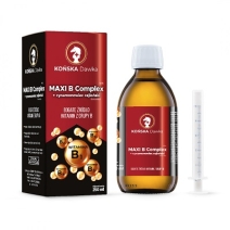 Końska dawka Maxi  B complex+ cynamonowiec cejloński 250 ml