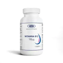 Jantar Witamina B12 100mcg 60 kapsułek cena 34,25zł