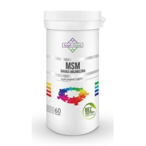 Soul Farm MSM Siarka organiczna 650mg 60 kapsułek PROMOCJA