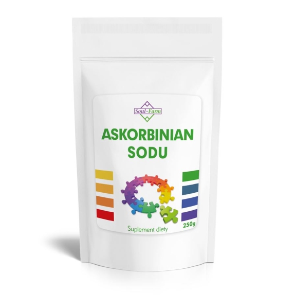 Askorbinian Sodu proszek 250g Soul Farm cena €4,35