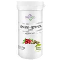 Soul Farm żurawina 275mg + pestki dyni 275mg ekstrakt 60 kapsułek  cena 36,59zł