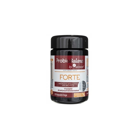 Aliness Probiobalance forte 60 mld 30 kapsułek cena 25,62$