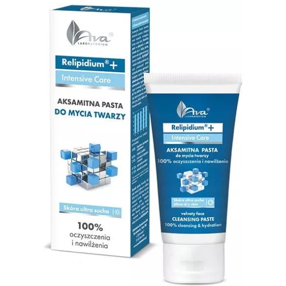 Ava Relipidium+ Aksamitna pasta do mycia twarzy 50ml cena 22,80zł