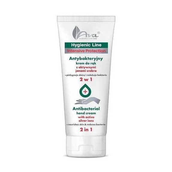Ava Hygienic Line Antybakteryjny Krem do rąk z jonami srebra 200 ml cena 21,50zł