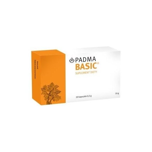 Padma Basic 20 kapsułek cena 26,90zł