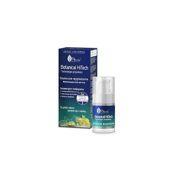 Ava Botanical HiTech Skuteczne wygładzenie Wielofunkcyjny krem pod oczy 15 ml cena 24,90zł