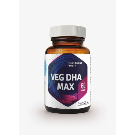 Hepatica Veg DHA MAX 60 kapsułek cena 63,60zł