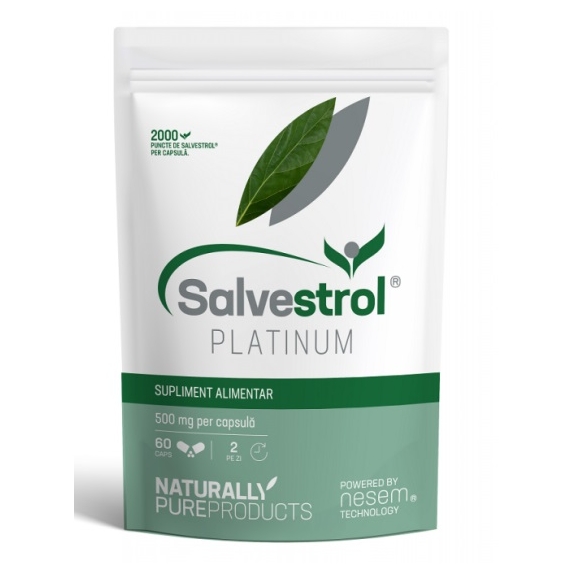 Salvestrol Platinum 60 kapsułek  cena 380,00zł