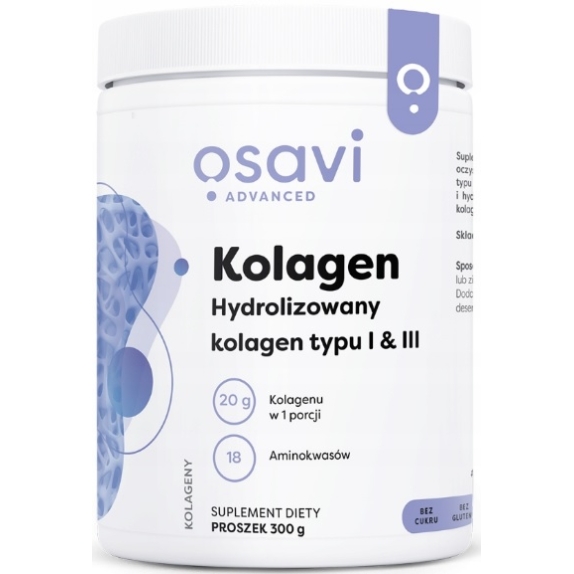 Osavi Kolagen Typu 1 i 3 600 g  cena 40,50$