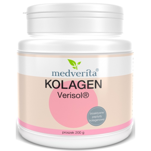 Kolagen wołowy Verisol® 200 g Medverita cena 13,23$