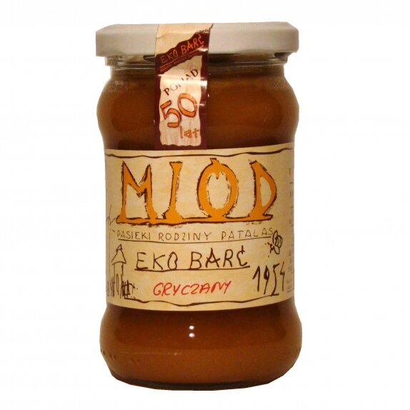 Miód gryczany 380 g Eko Barć cena 36,15zł
