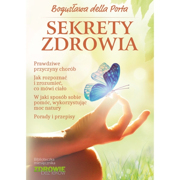Książka "Sekrety zdrowia" Bogusława della Porta cena 32,13$
