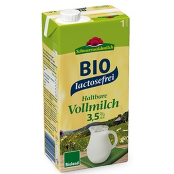 Mleko bez laktozy 3,5% 1 l BIO Schwarzwaldmilch cena 12,39zł