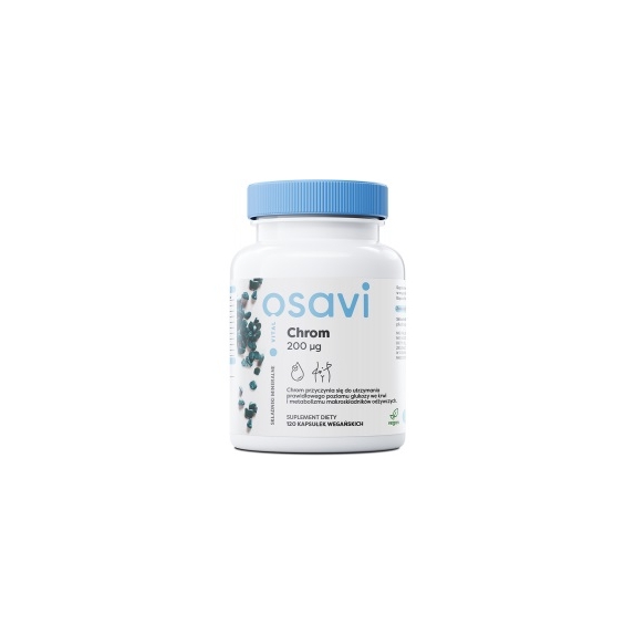 Osavi Chrom 200 mcg 120 kapsułek  cena 39,00zł