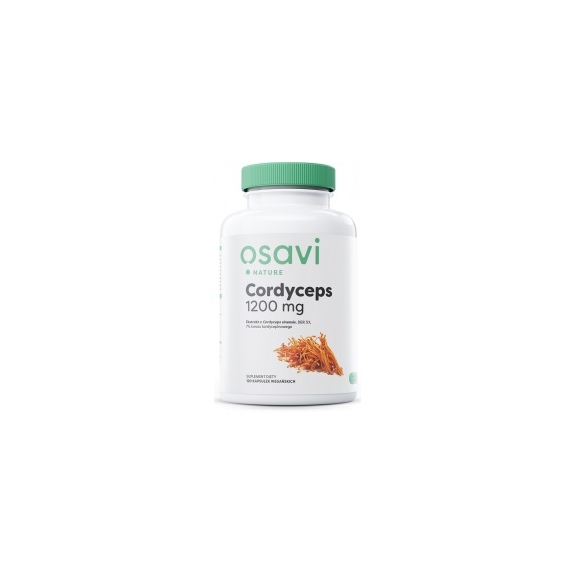 Osavi Cordyceps 1200 mg 120 kapsułek cena 67,00zł