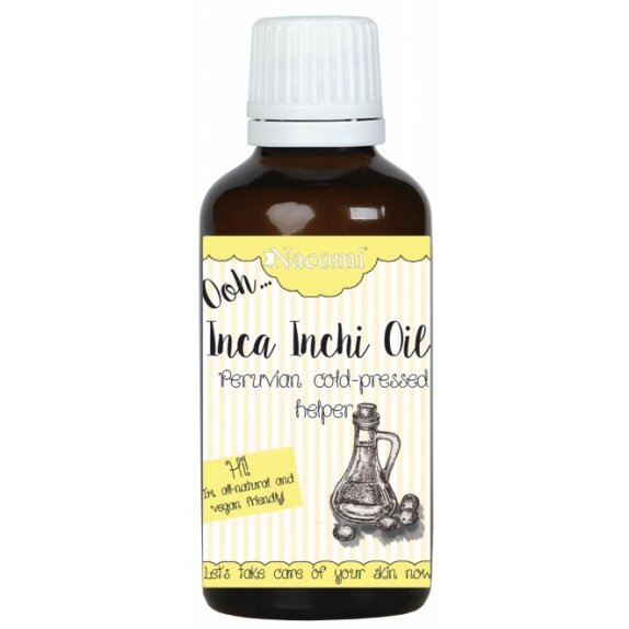 Nacomi olej inca inchi ECO 30 ml + próbka w kształcie serca 1szt GRATIS cena 5,22$