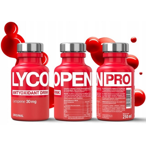 LycopenPRO Original likopen płyn 15x250ml Lycopene Health cena €42,80