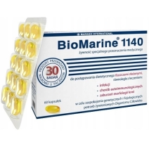 BioMarine 1140 olej z rekina 60 kapsułek Marinex