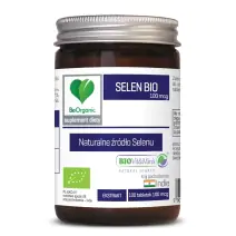 BeOrganic Selen BIO 100 tabletek cena 34,79zł