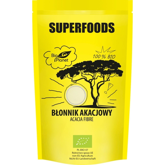 Błonnik akacjowy BIO 150g Bio Planet cena 20,79zł