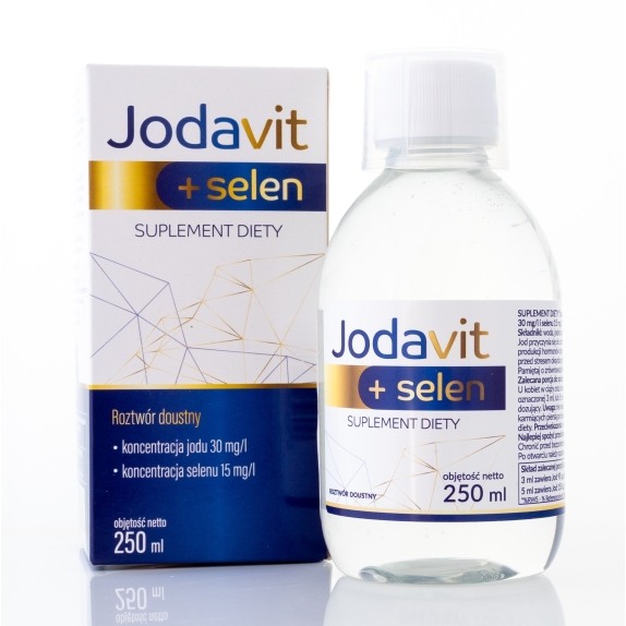 Jodavit + selen 250ml Biogeneza  cena 21,87$
