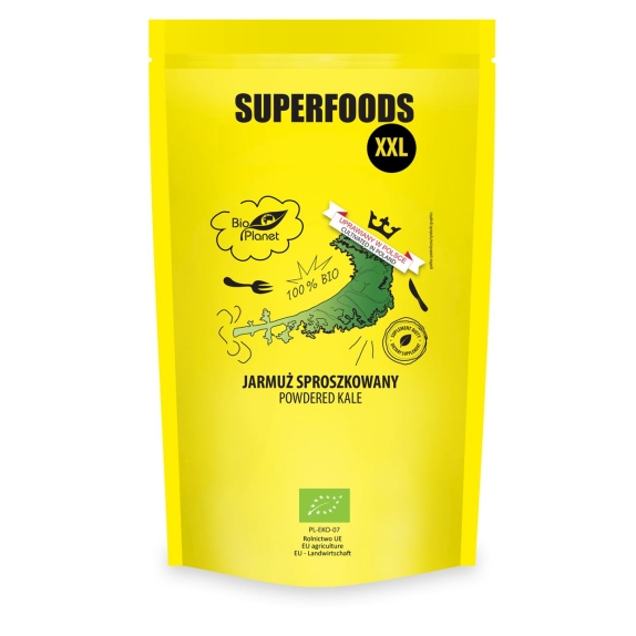 Jarmuż sproszkowany 400 g BIO  Bio Planet cena €7,95