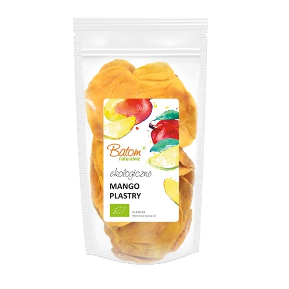Mango suszone plastry BIO 200 g Batom cena 6,25$