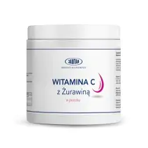 Jantar Witamina C z żurawiną 1000mg w proszku 300 g cena 95,85zł